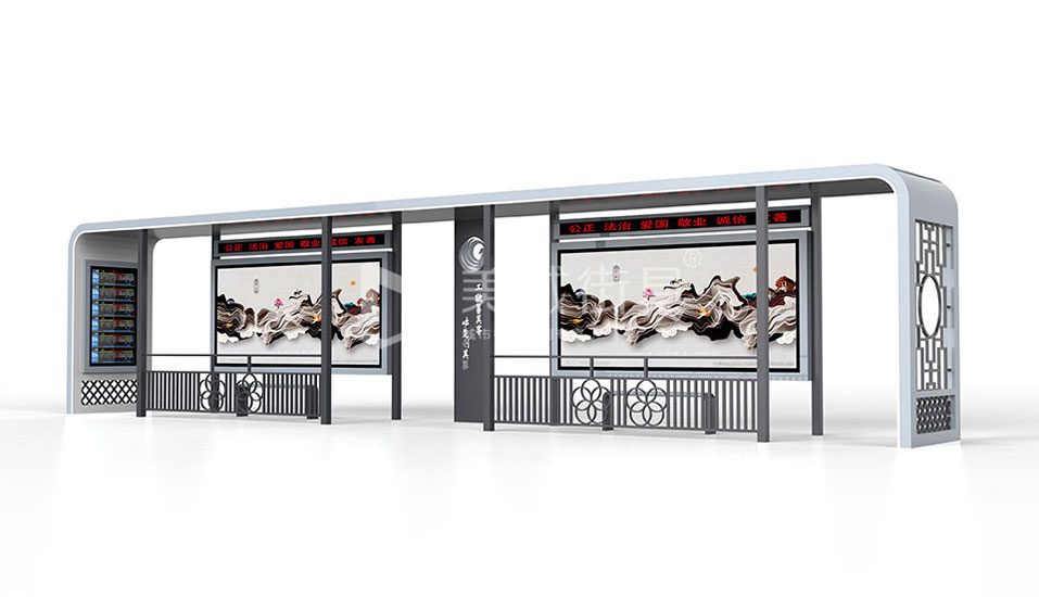 智能公交車站臺 智能公交車站臺